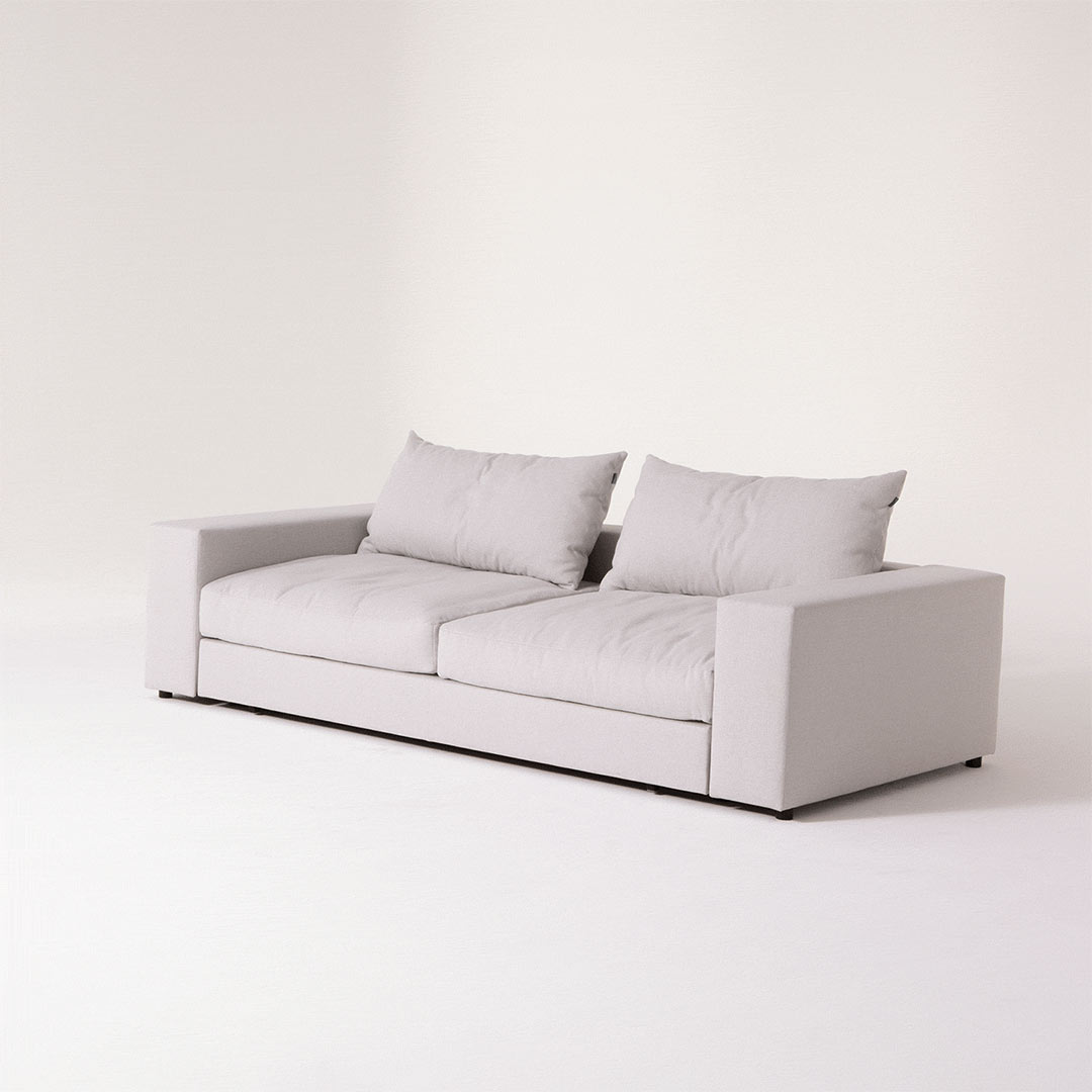 Zweisitzer Sofa grau FLAYR von MYCS