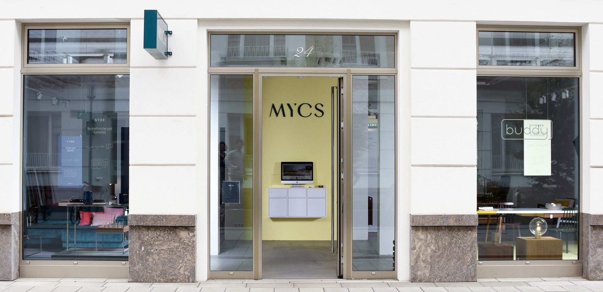 MYCS showroom Düsseldorf MYCS Schweiz