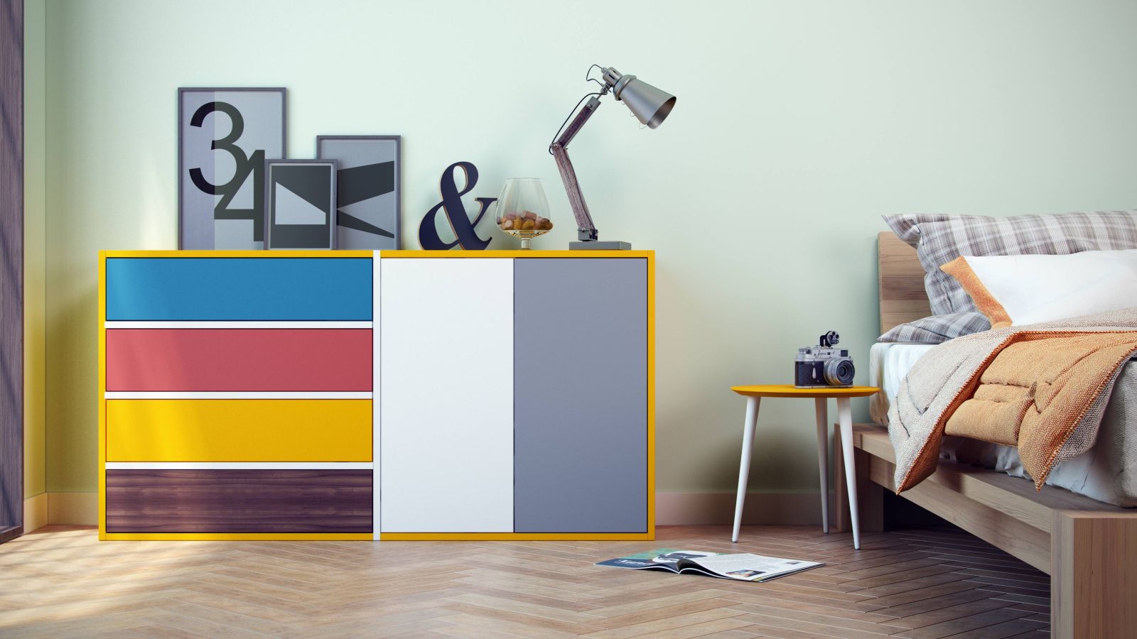 Bunte Kommoden bei MYCS | Kommoden selbst gestalten